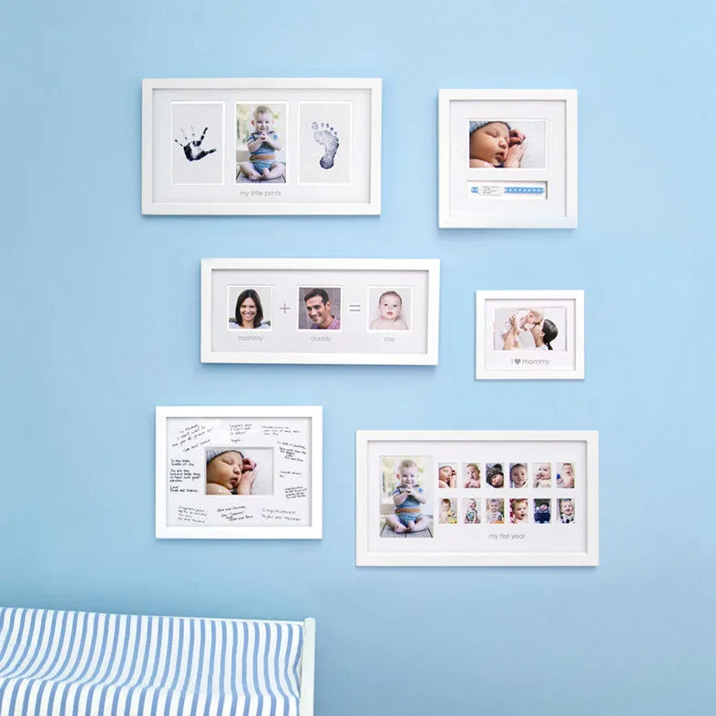 Babyprints Wall Frame Triple<br> <span style="font-size: 10px;">More Colours Available</span>