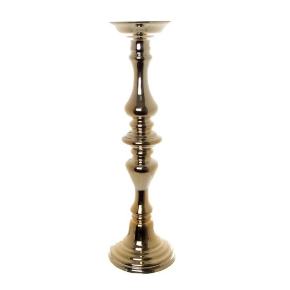 Gold Glass Candelabra - Tall