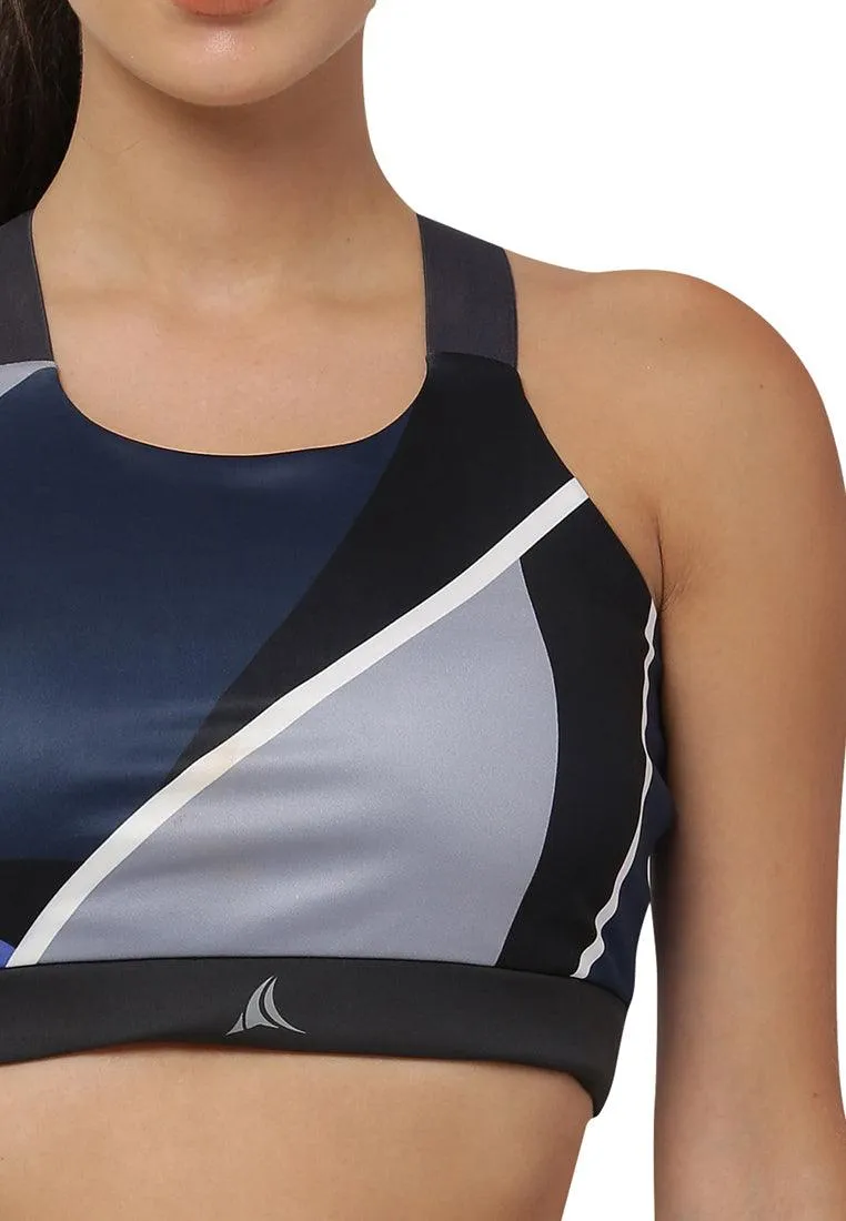 Printed Yoga Sports Bra