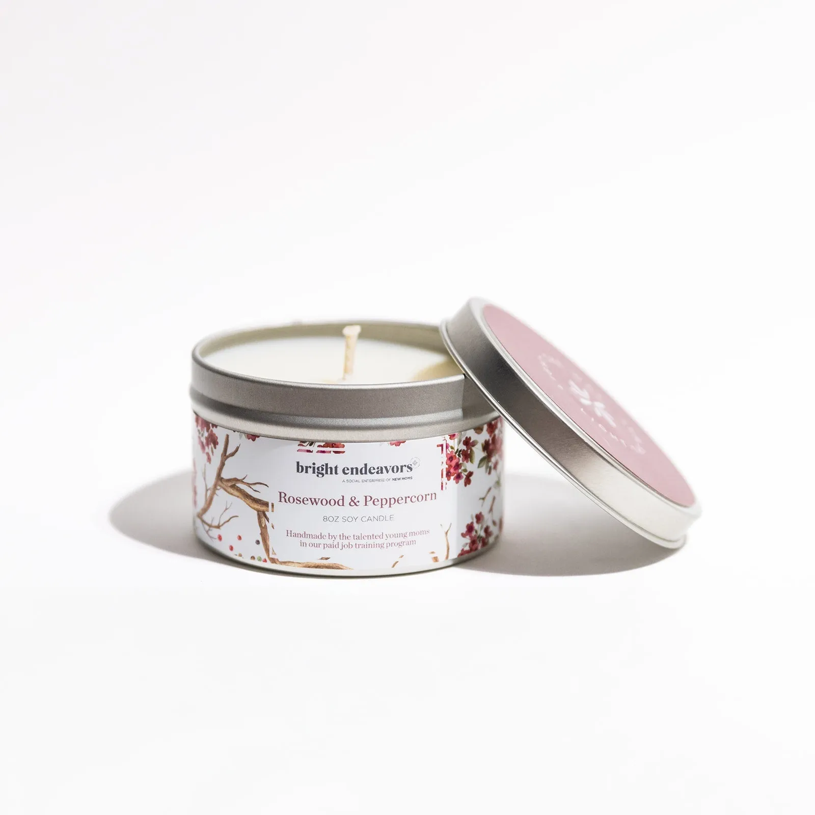 Rosewood & Peppercorn Soy Candle