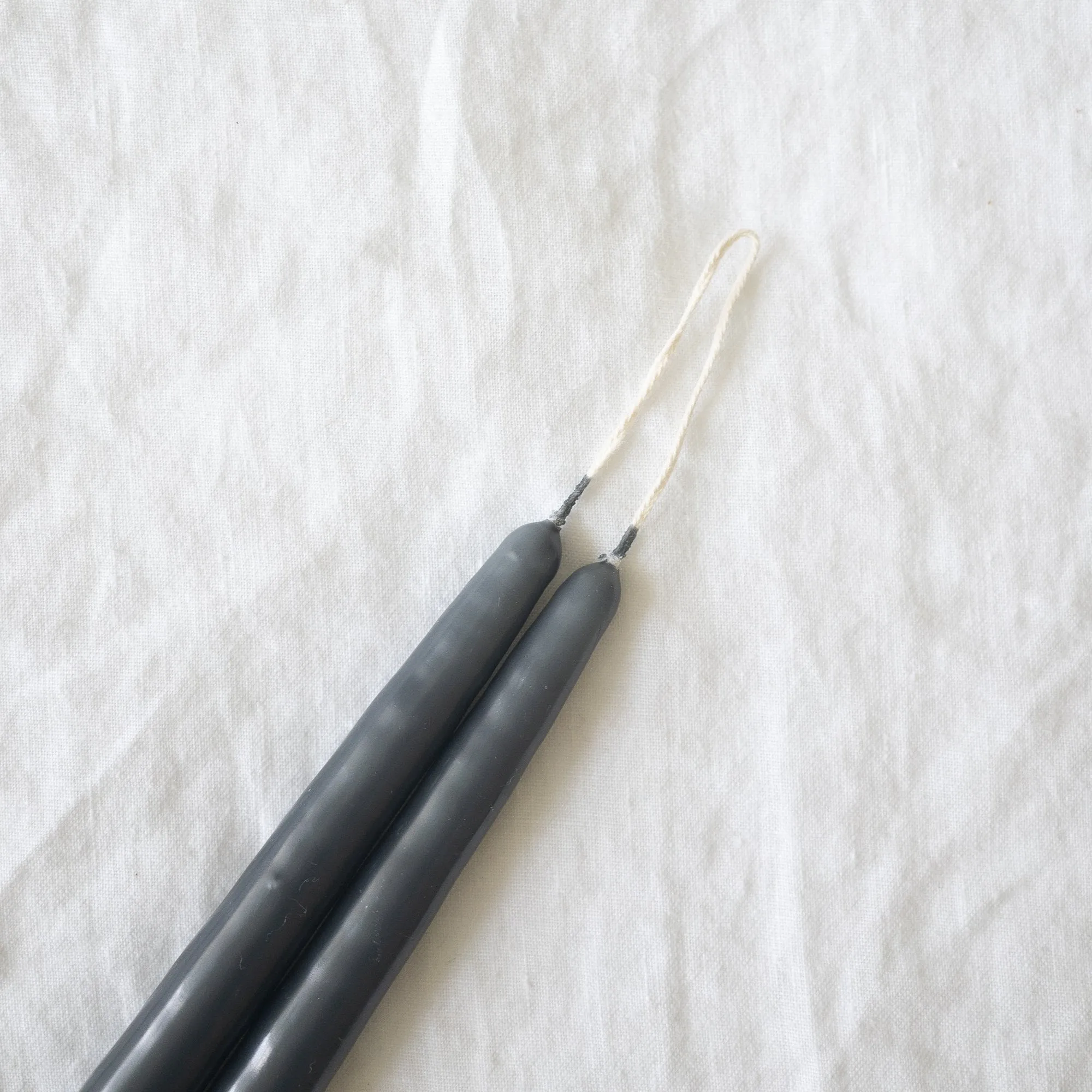 Taper Candles (Charcoal)