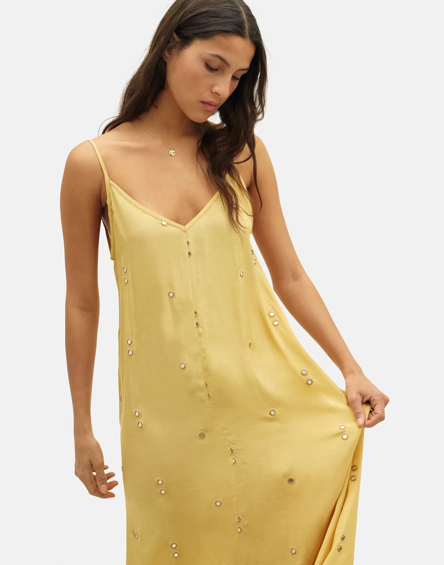 Vestido Mirrors tirantes