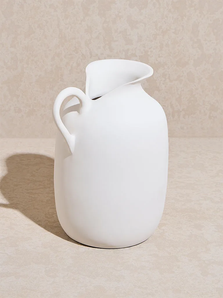 Westside Home White Jug Vase