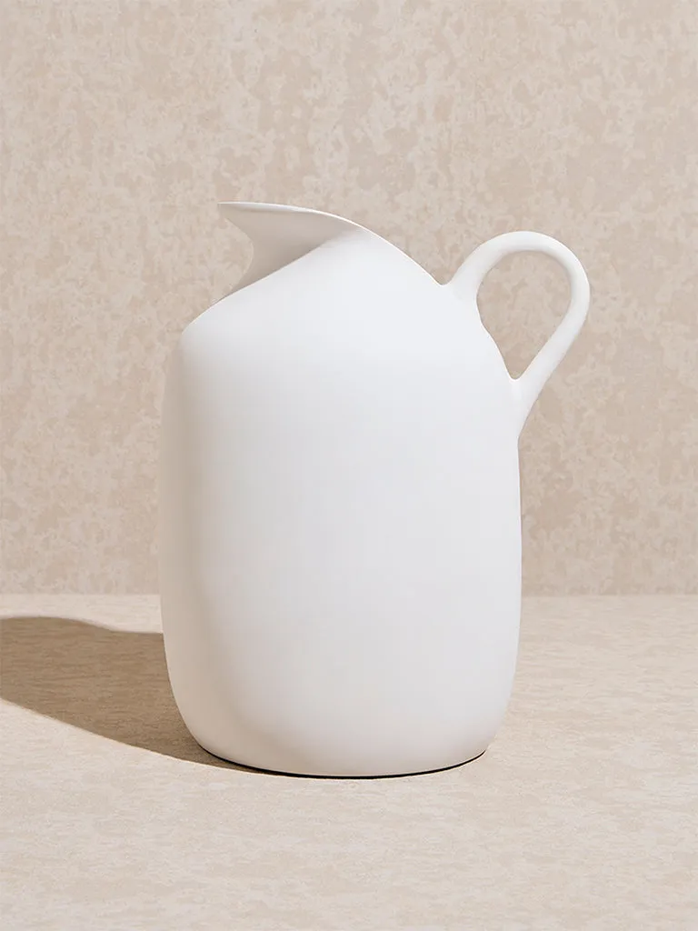 Westside Home White Jug Vase