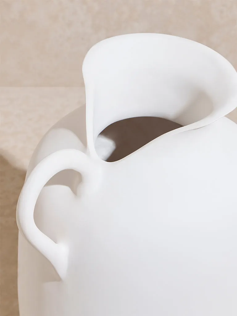 Westside Home White Jug Vase