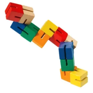 Wooden Fidget Tool - Twist and Lock