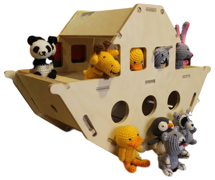 Wooden Model of Noah's Ark