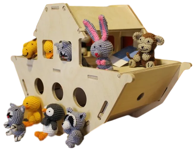 Wooden Model of Noah's Ark